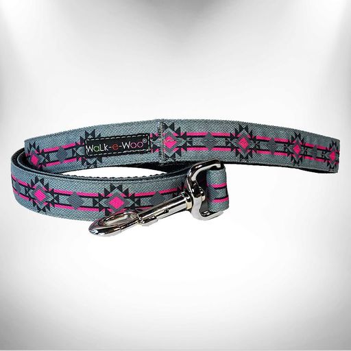 Walk-e-Woo Southwestern Collars, Leads, and Bows - 7 Styles