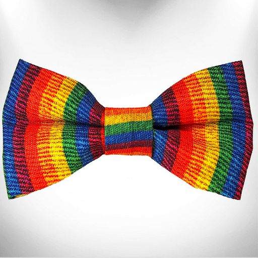 Walk-e-Woo Rainbow Pride Dog Collars, Leads, and Bows