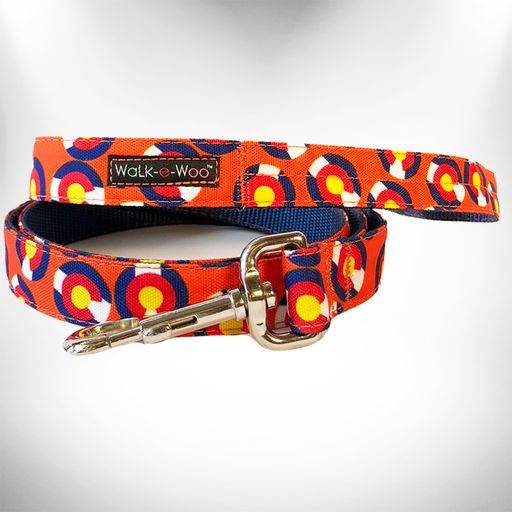 Walk-e-Woo Colorado and Texas Dog Collars, Leads, and Bows - 6 Styles