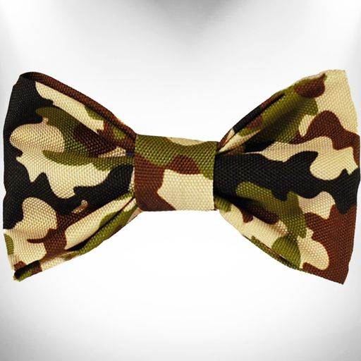Walk-e-Woo Camo Dog Collars, Leads, and Bows - 3 Styles