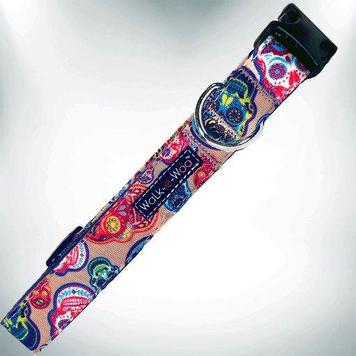 Walk-e-Woo Tattoo Dog Collars, Leads, and Bows - 4 Styles