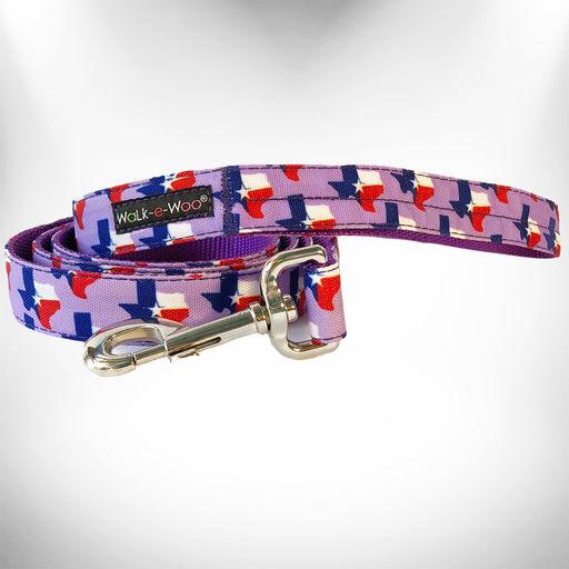 Walk-e-Woo Colorado and Texas Dog Collars, Leads, and Bows - 6 Styles