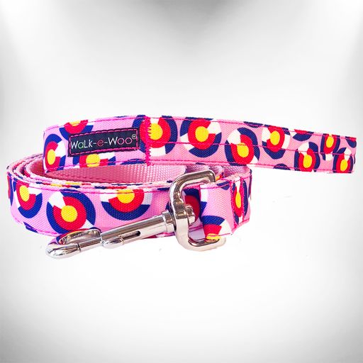 Walk-e-Woo Colorado and Texas Dog Collars, Leads, and Bows - 6 Styles