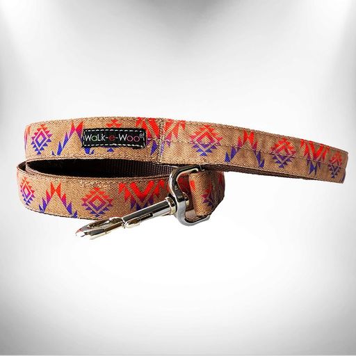 Walk-e-Woo Southwestern Collars, Leads, and Bows - 7 Styles