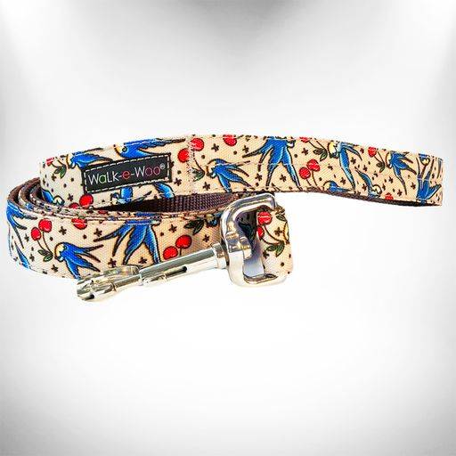 Walk-e-Woo Tattoo Dog Collars, Leads, and Bows - 4 Styles