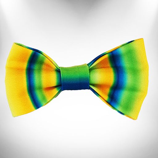 Walk-e-Woo Tie Dye Dog Collars, Leads, and Bows - 4 Styles