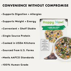 Happy Howl 100% Human-Grade Dog Food