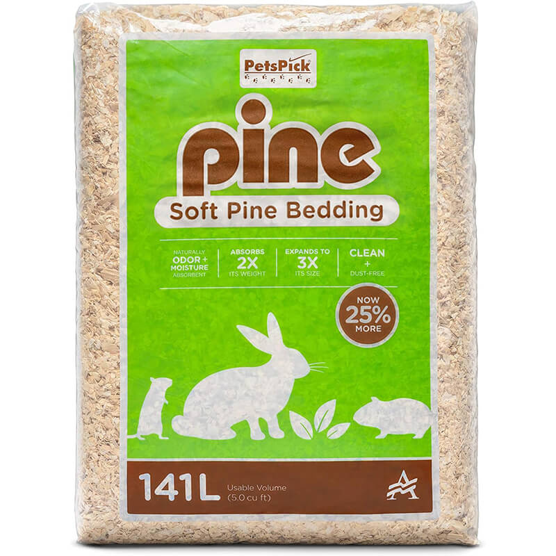 141L PETS PICK ROPA DE CAMA DE PINO SUAVE SECADA AL HORNO