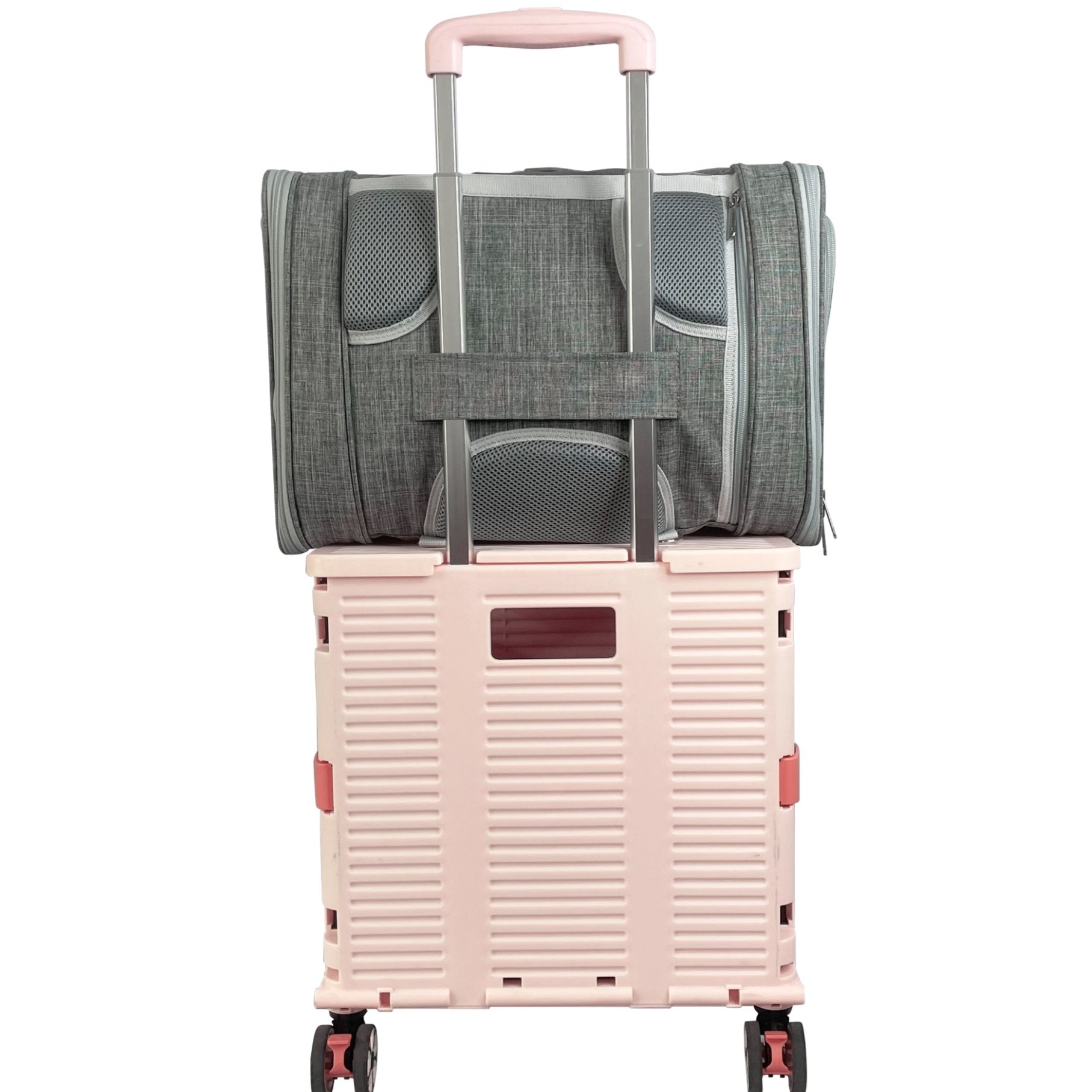 Mr. Peanut's Monterey Series Airline Compliant Horizontal Backpack Pet Carrier