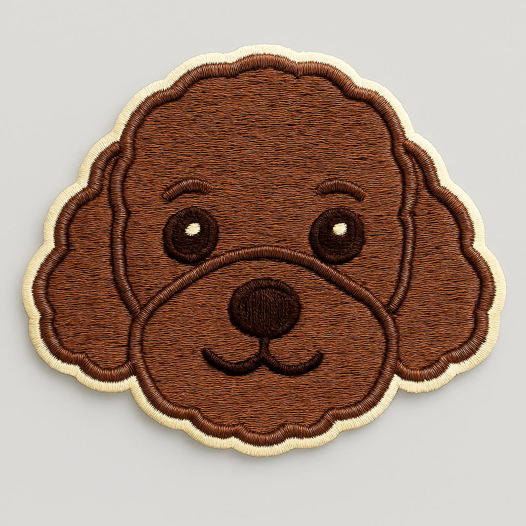 Nooee Pet Dog & Cat Face Patch – Decorative Self-Adhesive Patch (Choose Your Breed)