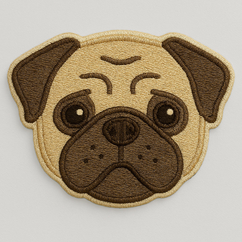 Nooee Pet Dog & Cat Face Patch – Decorative Self-Adhesive Patch (Choose Your Breed)