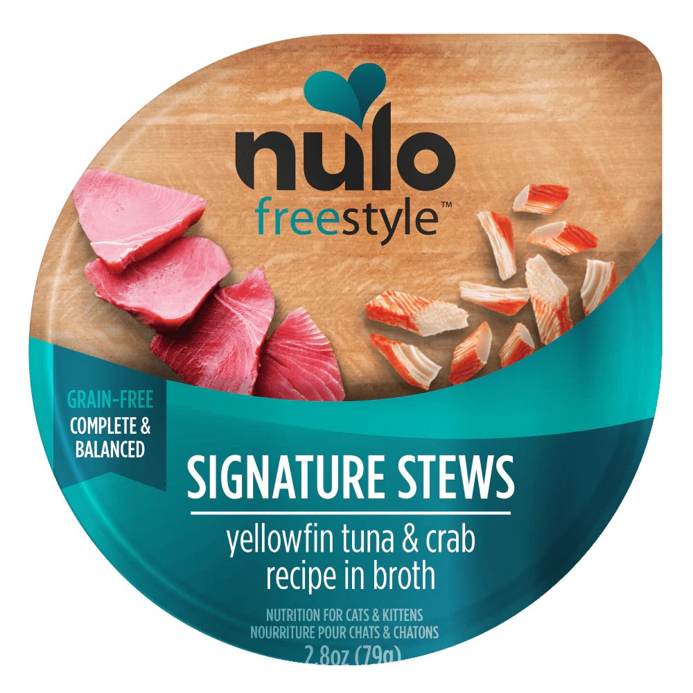 Nulo Freestyle Stew Tuna & Crab Grain Free Cat Food (2.8oz)