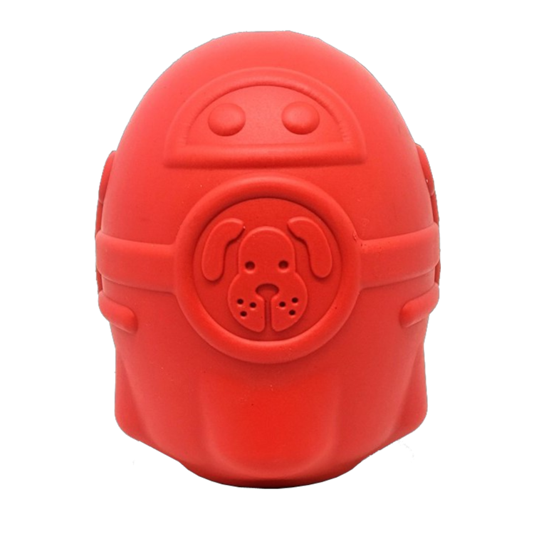 Rocketman Durable Rubber Treat Dispenser & Chew Toy