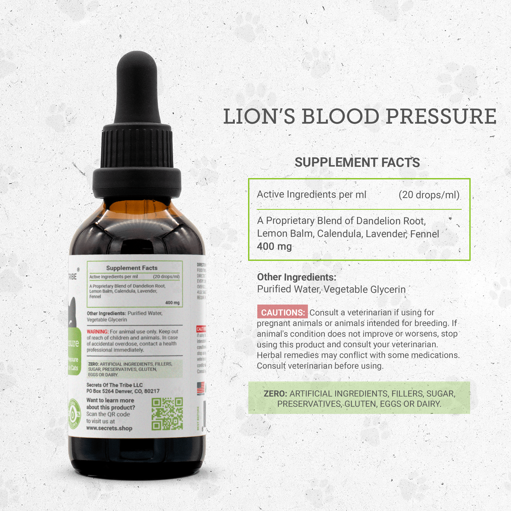 Lion's Blood Pressure - Healthy Blood Pressure Support in Cats