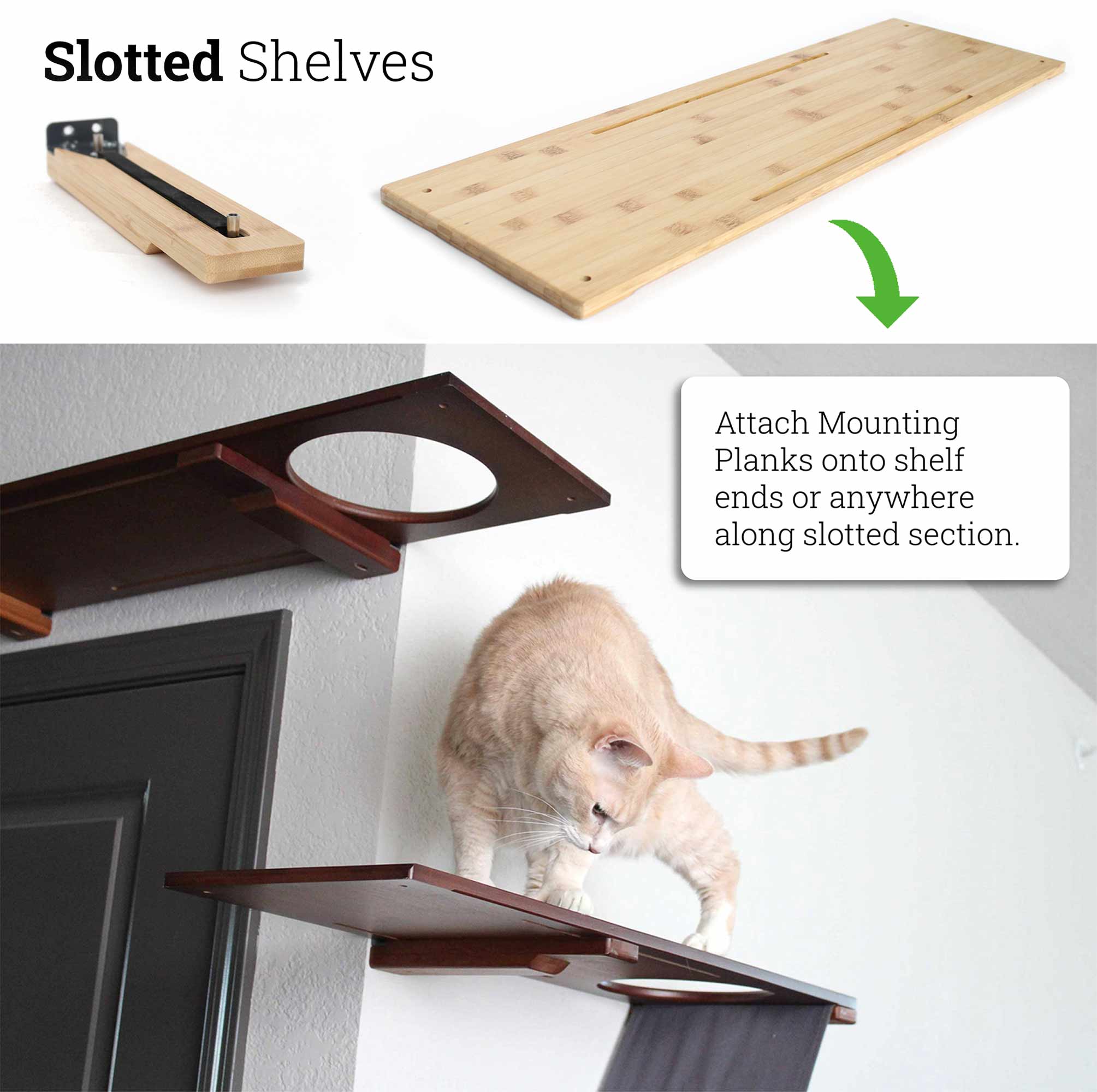 Wall Mounted Cat Shelf