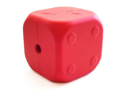 Dice Toy Durable Rubber Chew Toy & Treat Dispenser