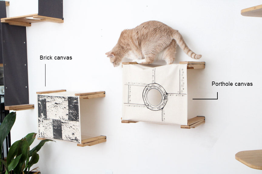 Enclosed Cat Bed - Cat Wall Cubby