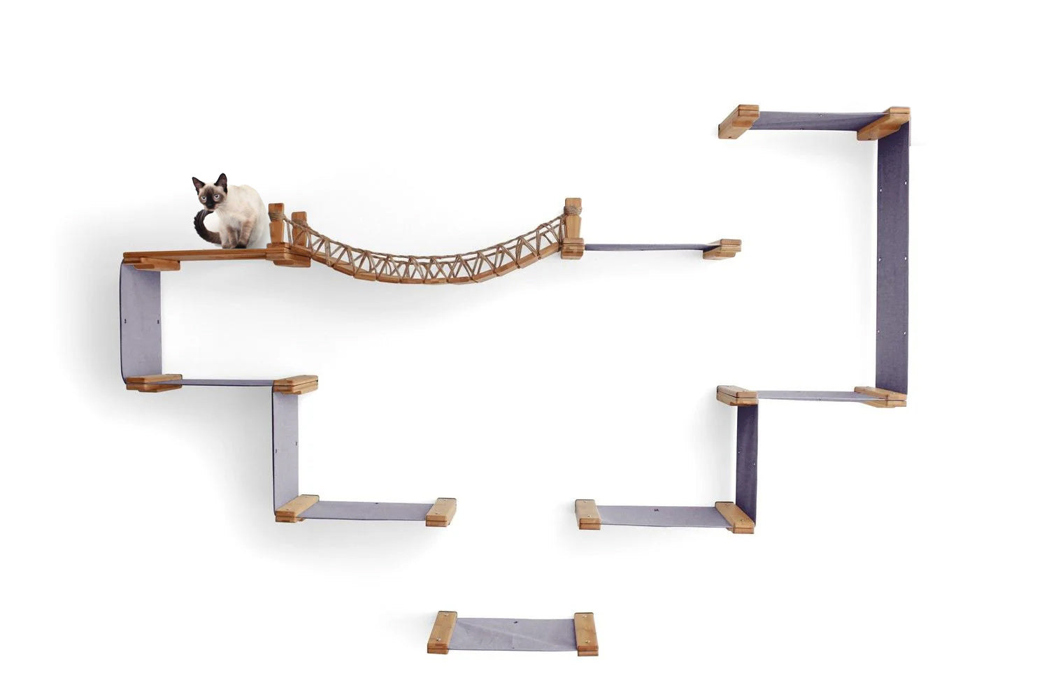 The Expedition - Cat Jungle Gym Wall System