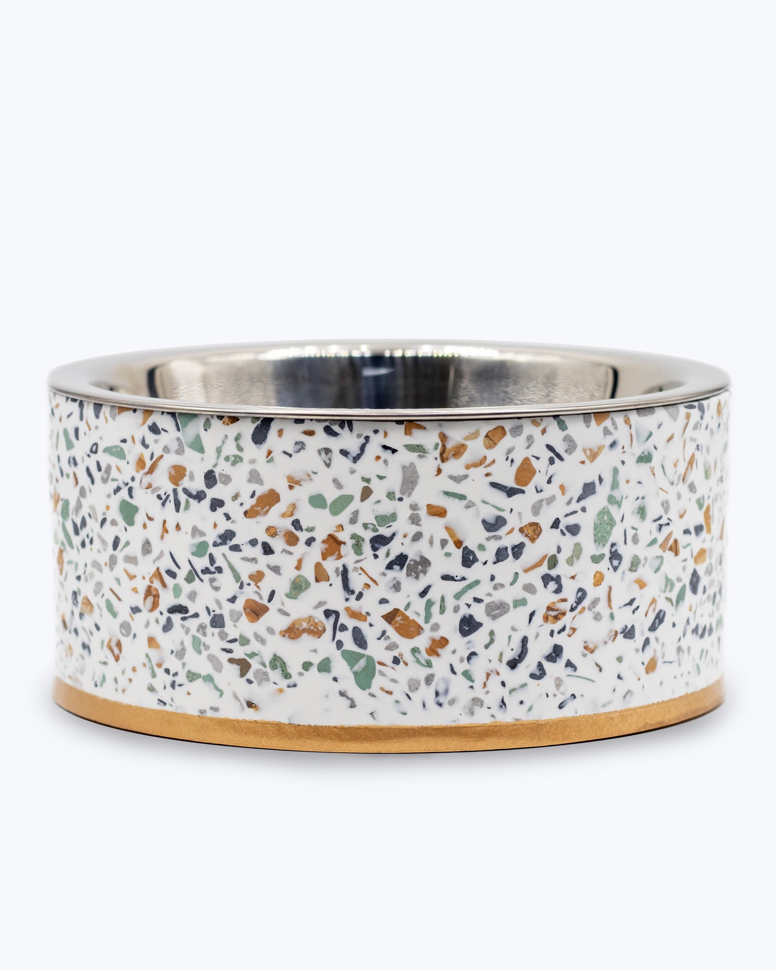 Terrazzo Elevated Dog Bowl