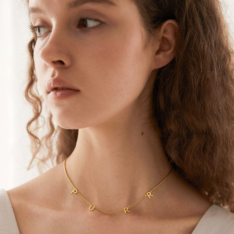 MEOW or PURR Charm Necklaces