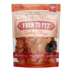 Farm To Pet Turkey Chips for Dogs