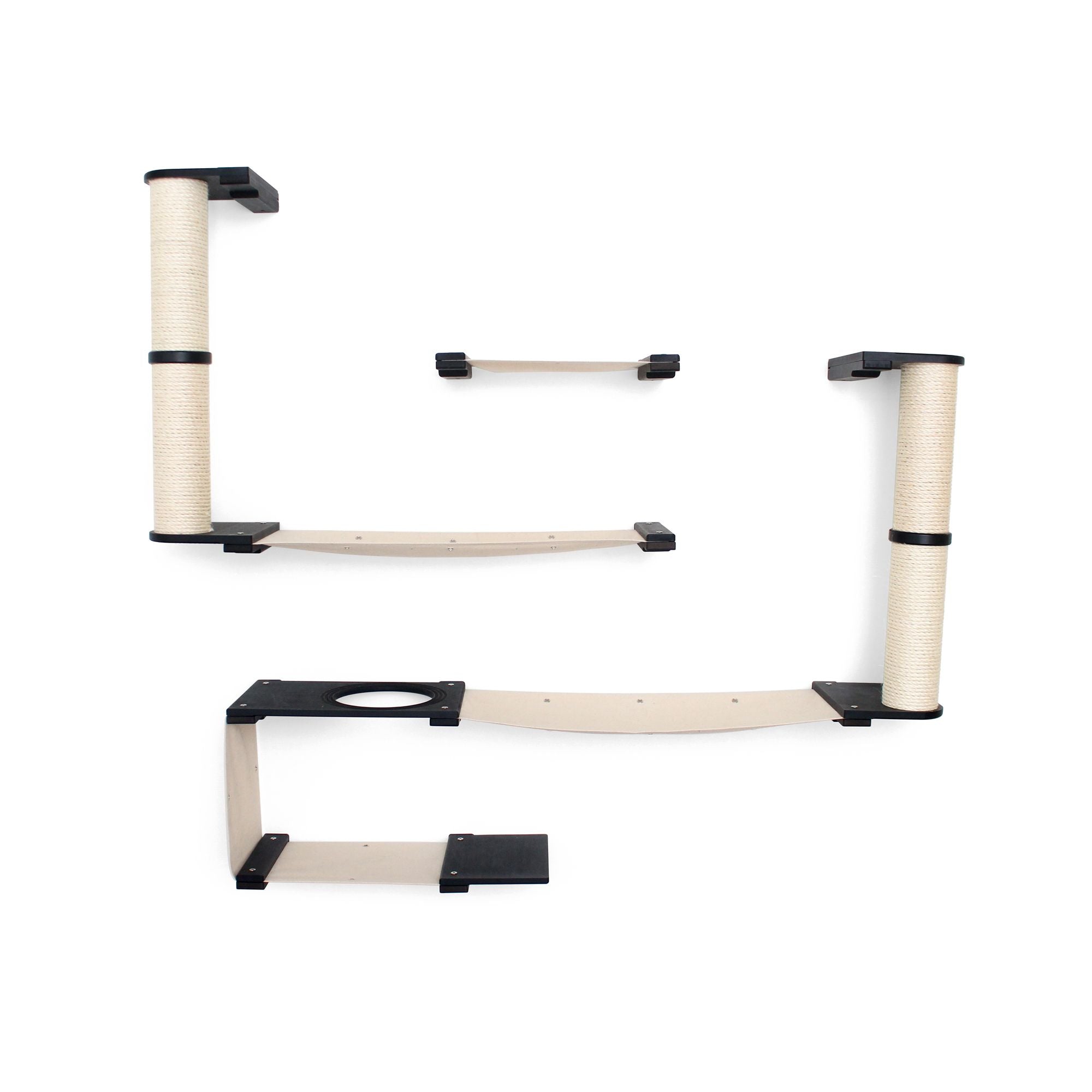 The Roman - A Wall Mounted Cat Scratcher Tree