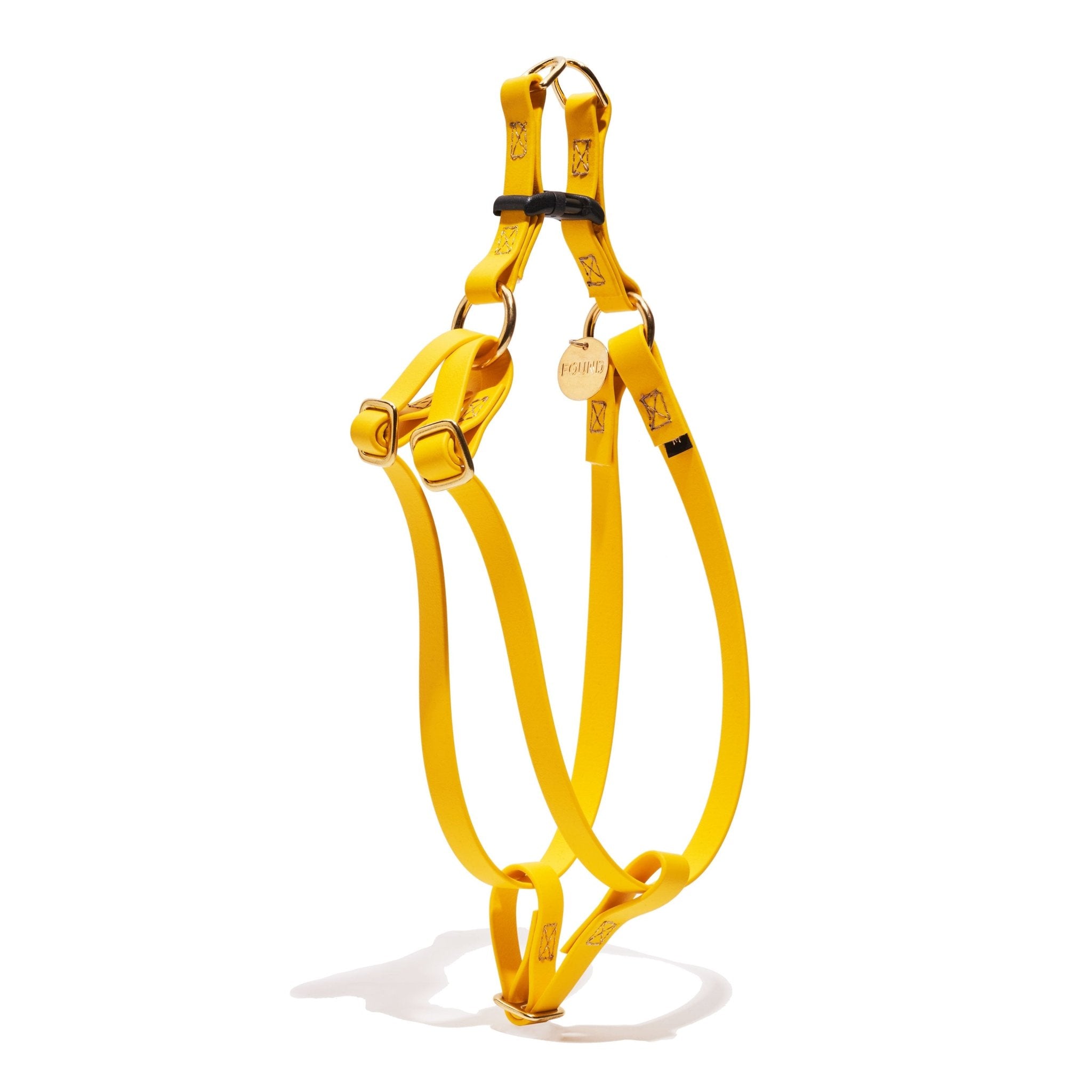 Water Resistant Cat & Dog Harness – Yellow | Durable, Adjustable & All-Weather
