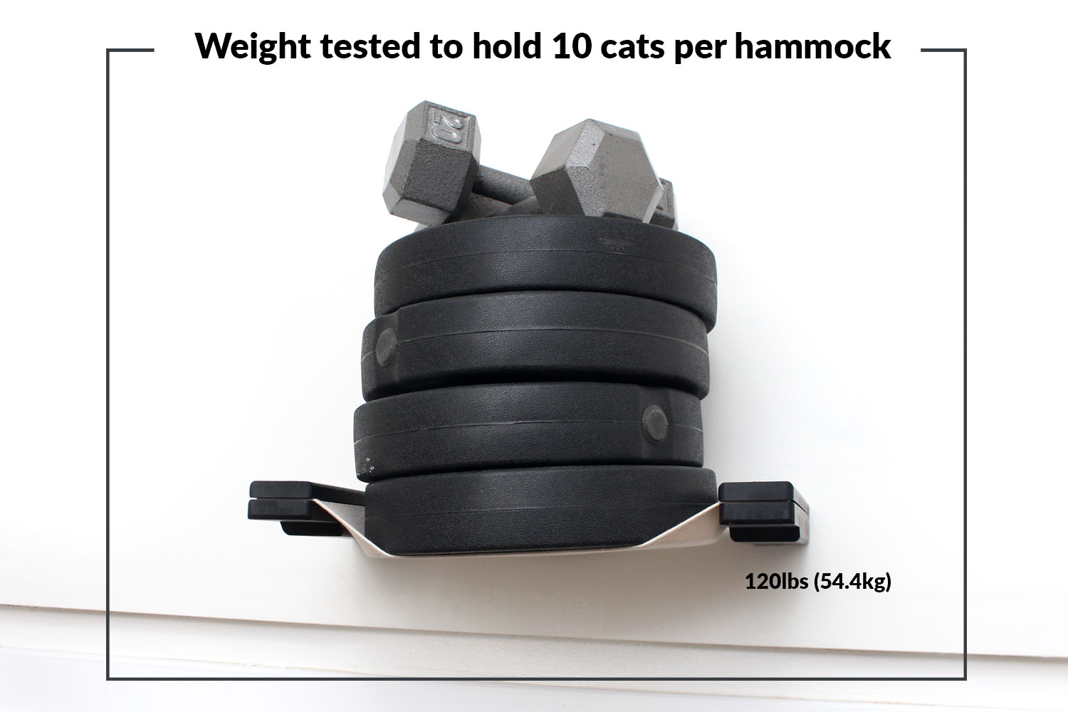 The Roman - A Wall Mounted Cat Scratcher Tree