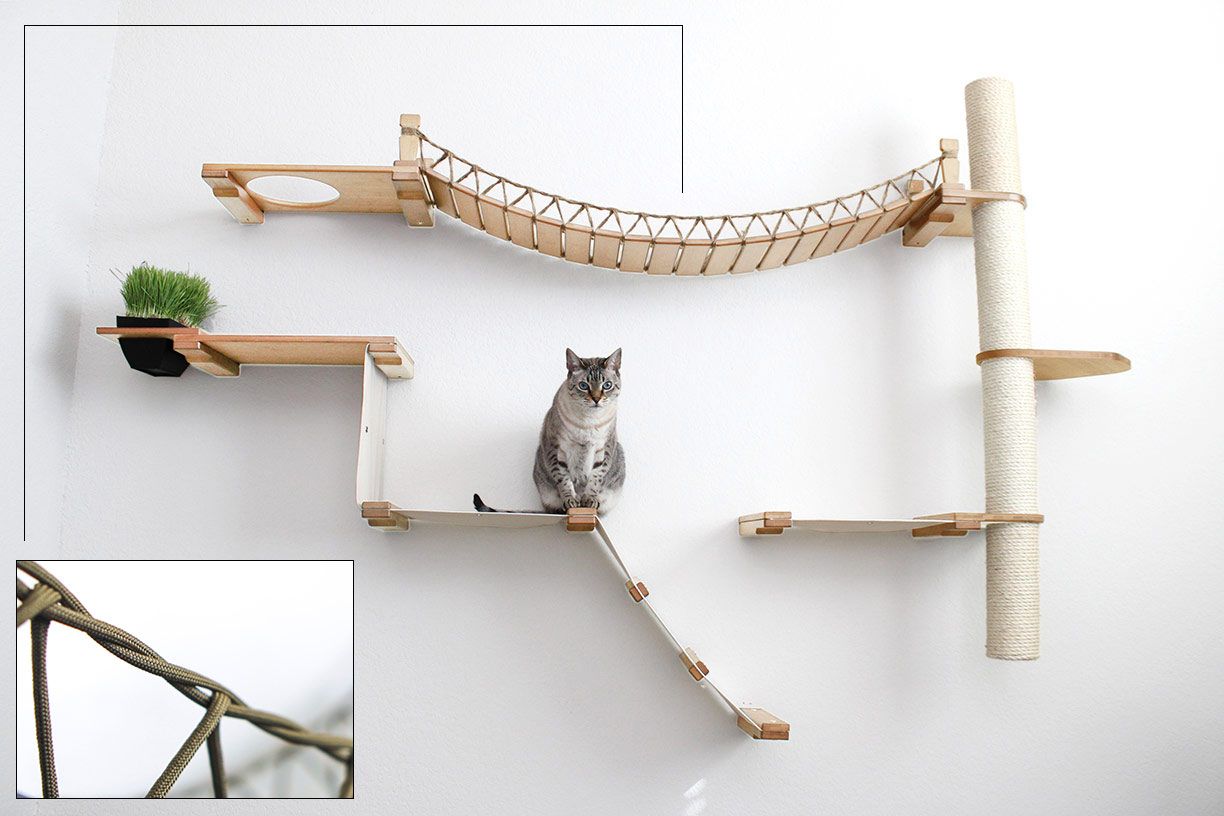 The Expedition - Cat Jungle Gym Wall System